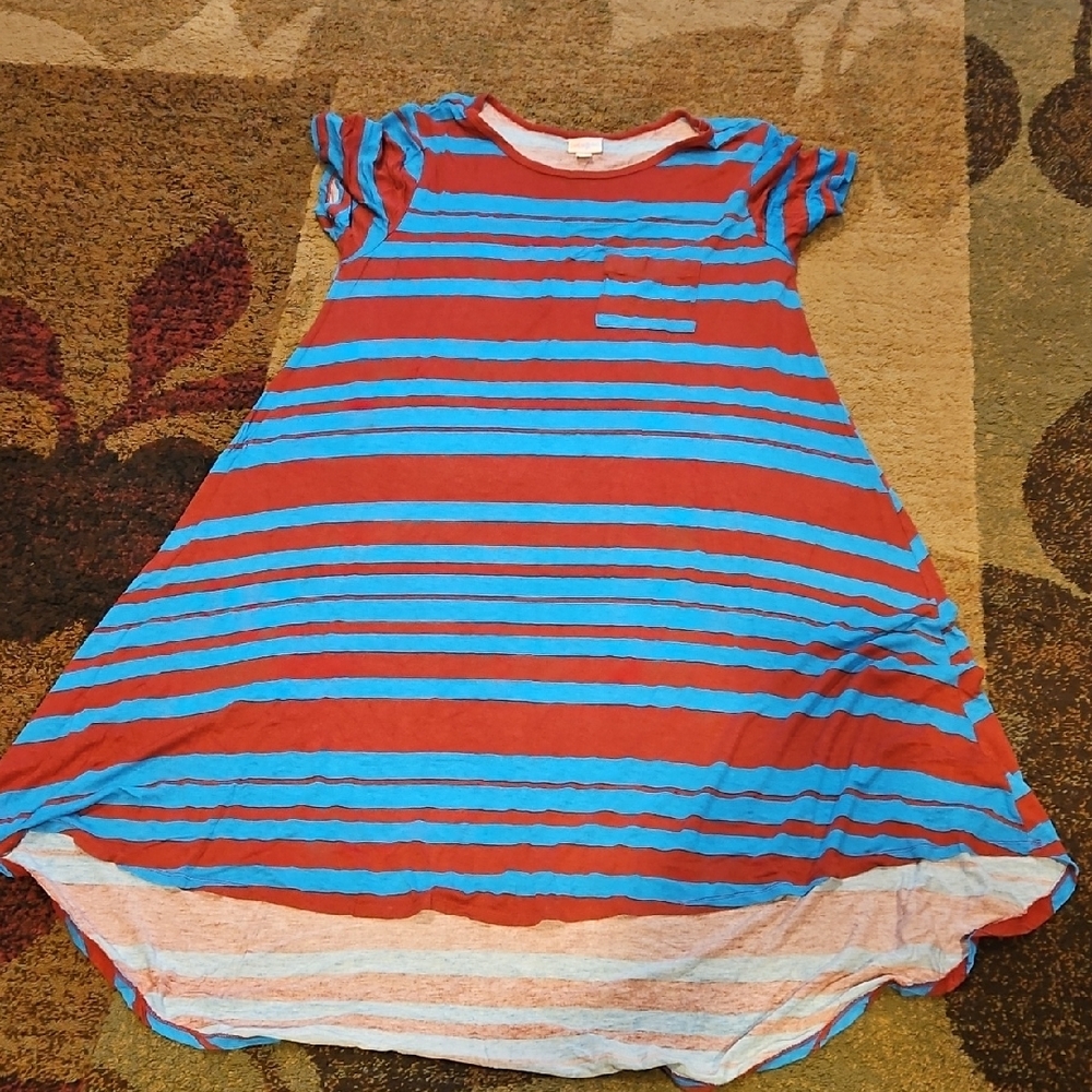 LuLaRoe Multicolor Striped Garment